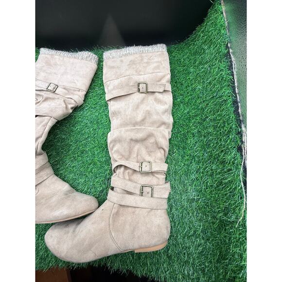 JustFab-Toupe- Slouch Boots-Size 6.5/7 W (approx) - Picture 3 of 10